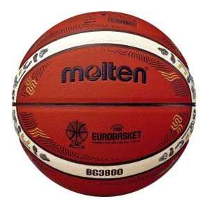 Krepšinio kamuolys Molten Eurobaset 2025 Replica B7G3800-E5Z