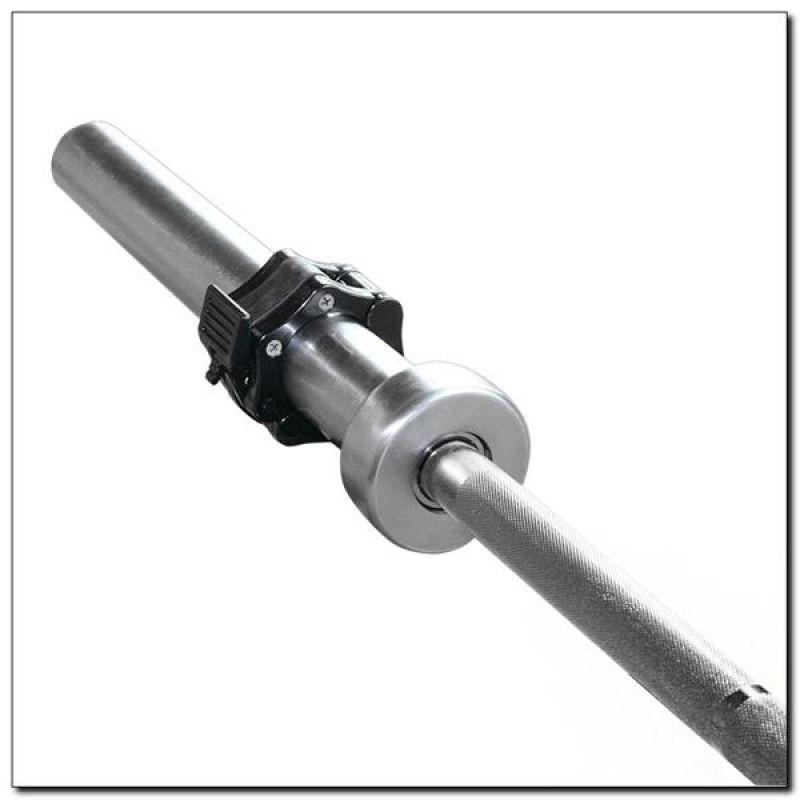 Olimpinis grifas HMS Lock Jaw Black GO320 183 cm - Image 2