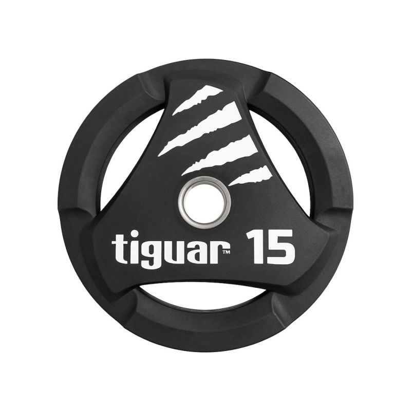 Olimpinis PU diskas Tiguar 15 kg - Image 3
