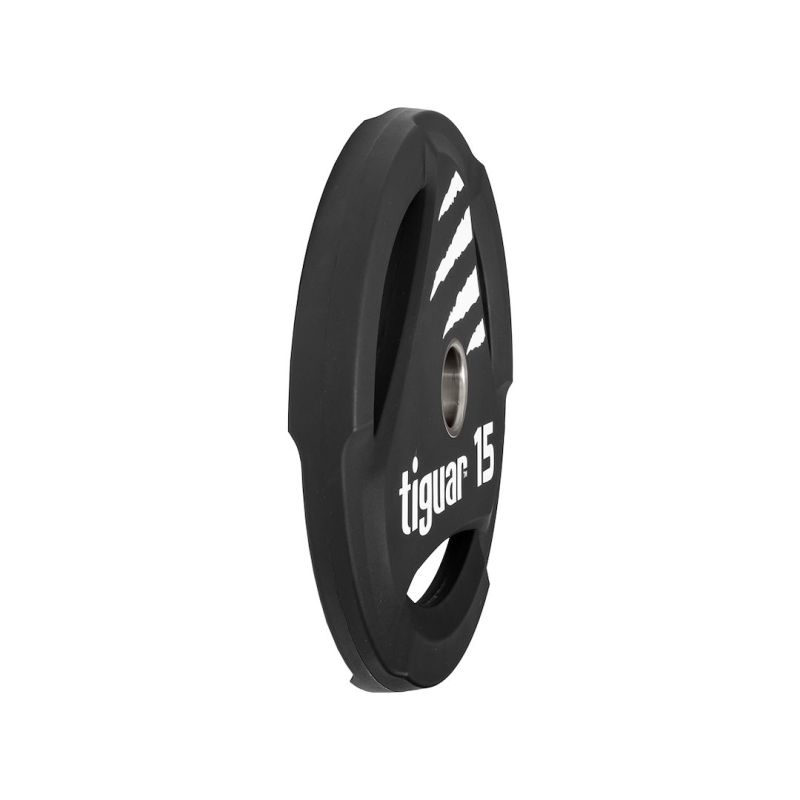 Olimpinis PU diskas Tiguar 15 kg - Image 4