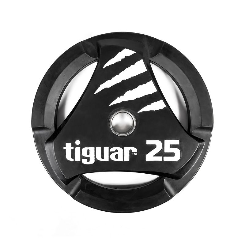 Olimpinis PU diskas Tiguar 25 kg
