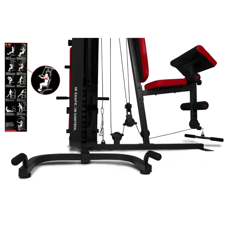 Daugiafunkcis treniruoklis su suolu Body Sculpture BMG 4700 Pro (66 kg) - Image 2