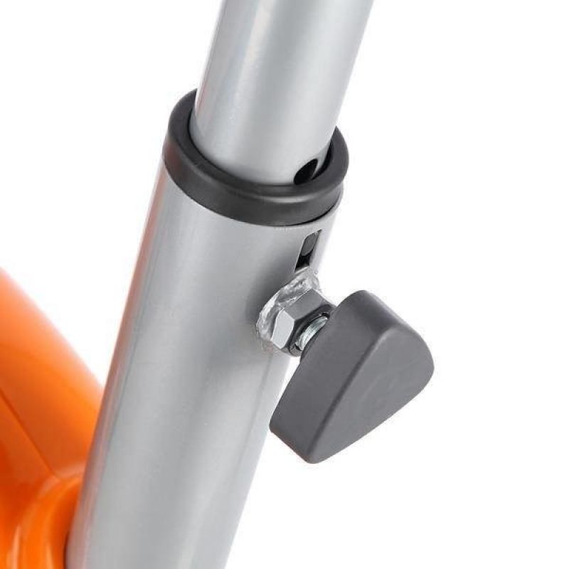 Mechaninis treniruoklis dviratis One Fitness RW3011, sidabrinis-oranžinis - Image 3