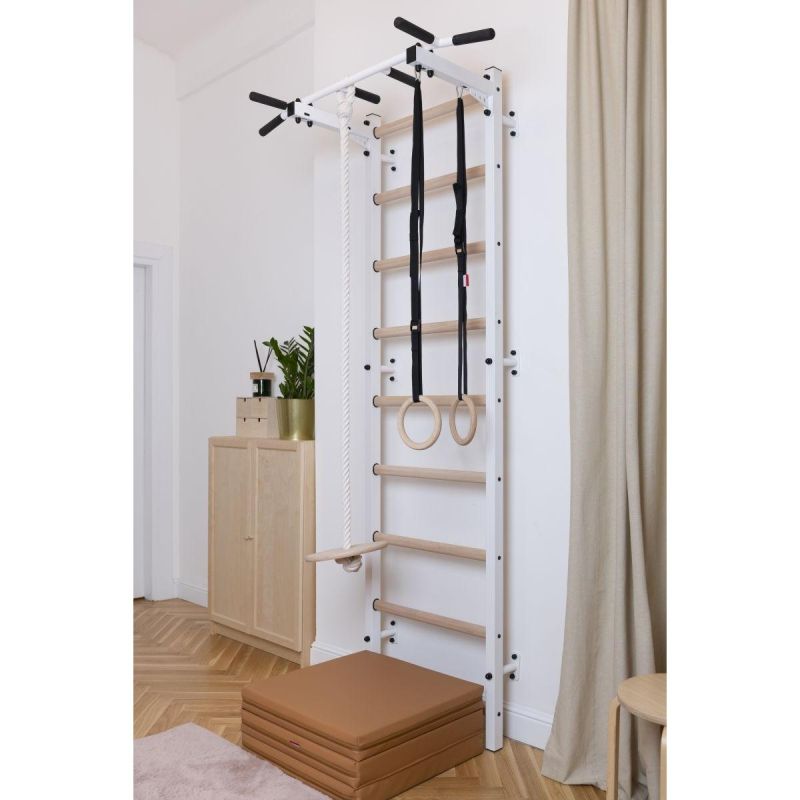 Gimnastikos sienelė su metaliniu skersiniu ir vaikų priedais Benchk 721W - Image 3