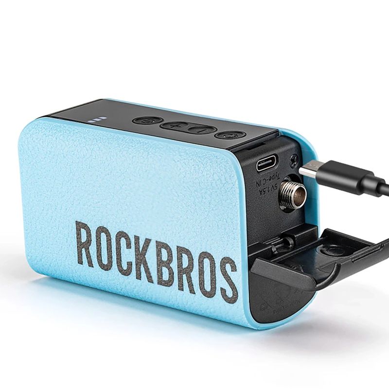 Elektrinė pompa kamuoliams Rockbros su ekranu - Image 2