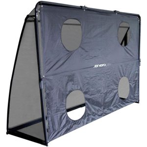 Futbolo vartai su tinklu ir taikiniu Enero Pro 240 x 160 x 80 cm