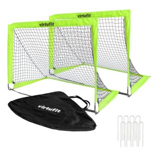 Sulankstomų futbolo vartų rinkinys Virtufit 120 x 90 cm