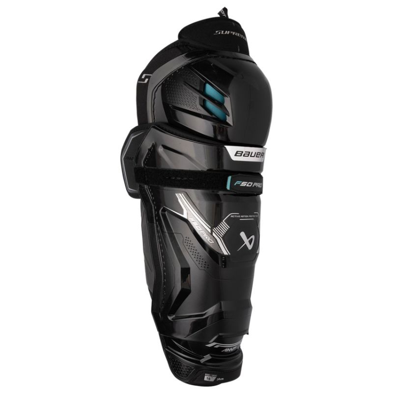 Ledo ritulio blauzdų apsaugos Bauer Supreme F50 Pro Jr