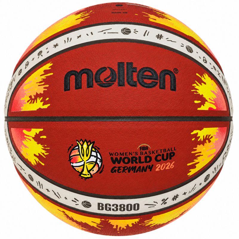 Krepšinio kamuolys Molten B6G3800 Moterų pasaulio taurė 2026