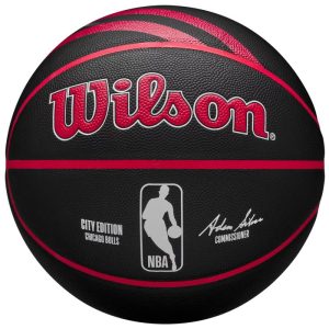 Krepšinio kamuolys Wilson NBA Team City Collector Chicago Bulls