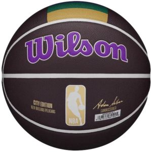 Krepšinio kamuolys Wilson NBA Team City Collector New Orleans Pelicans