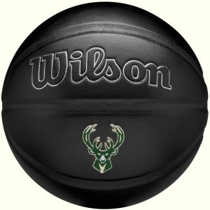Krepšinio kamuolys Wilson NBA Team Premiere Milwaukee Bucks