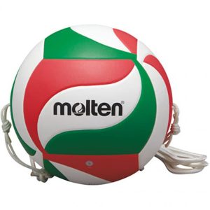 Treniruočių tinklinio kamuolys Molten V5M9000 T su guma