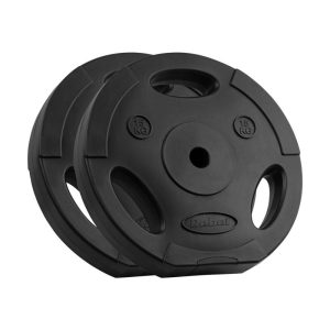 Bituminių diskų su rankenomis rinkinys Rebel Active 2 x 15 kg