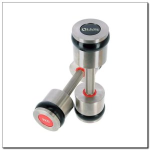 Chromuoti hanteliai su silikonu HMS Premium HH09 2 x 9 kg