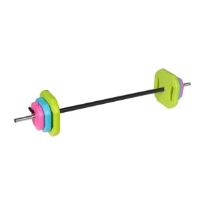 Sulankstoma štanga su bituminiais diskais Rebel Active 20 kg