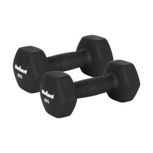 Neopreniniai HEX hanteliai Rebel Active 2 x 6 kg