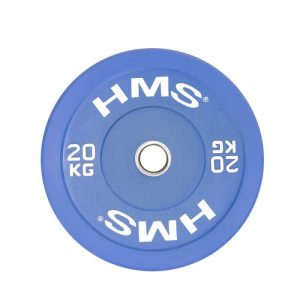 Olimpinis bamperinis diskas HMS Blue Bumper CBR20 20 kg