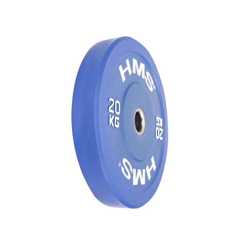 Olimpinis bamperinis diskas HMS Blue Bumper CBR20 20 kg - Image 2