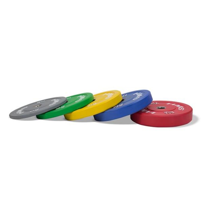 Olimpinis bamperinis diskas HMS Blue Bumper CBR20 20 kg - Image 4