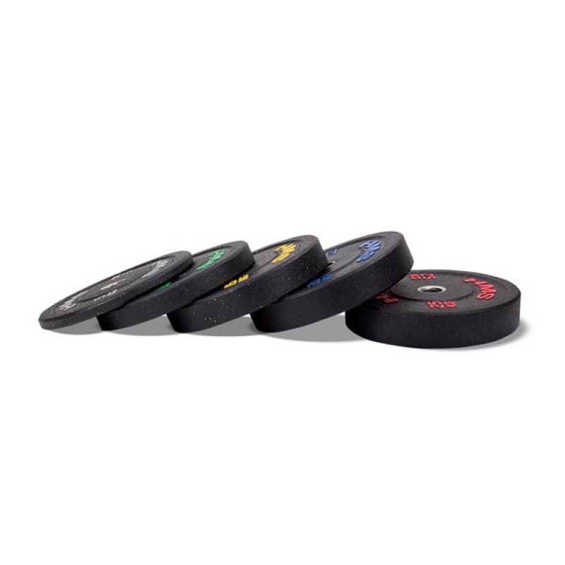 Olimpinis bamperinis diskas HMS Red Bumper HTBR25 25 kg - Image 3