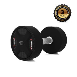 Poliuretaninis hantelis HMS HPC 10 kg